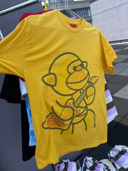 Yellow Guitar Tee
